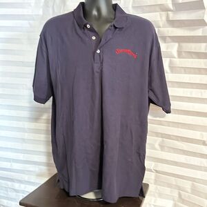 Outer Banks Men’s Dark Blue Polo Shirt Stations Casino Logo Size XL